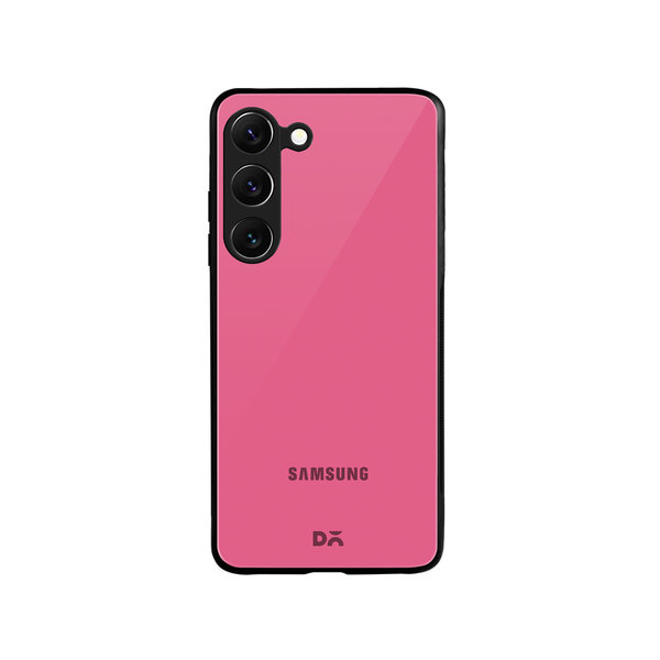 

DailyObjects Pink Punch Glass Case Cover For Samsung Galaxy S23