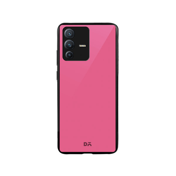 

DailyObjects Pink Punch Glass Case Cover For Vivo V23 Pro