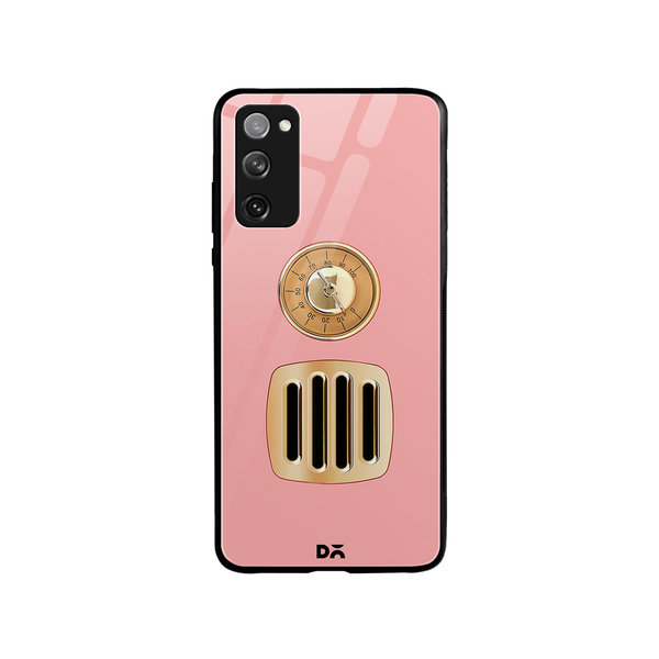 

DailyObjects Pink Radio Glass Case Cover For Samsung Galaxy S20 FE