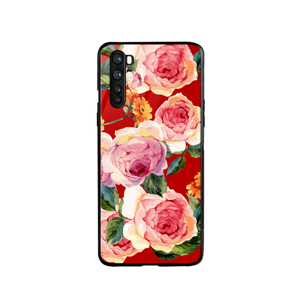 DailyObjects Pink Valley Glass Case Cover For OnePlus Nord