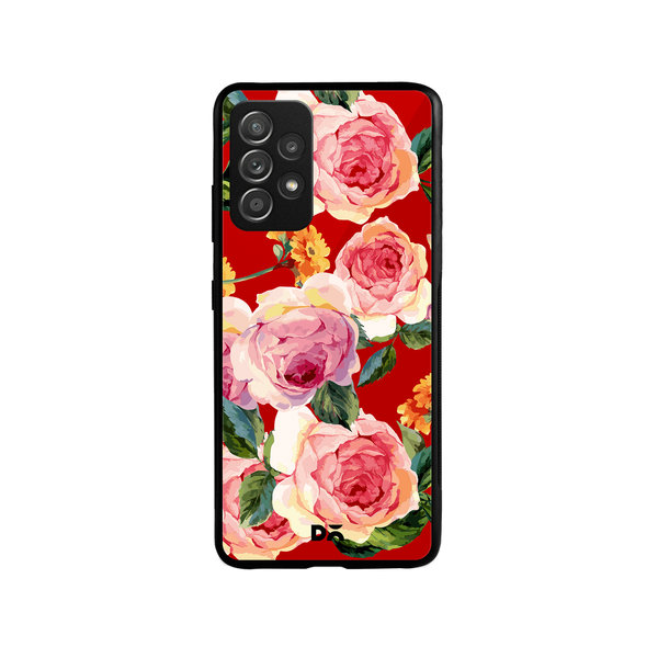 

DailyObjects Pink Valley Glass Case Cover For Samsung Galaxy A52