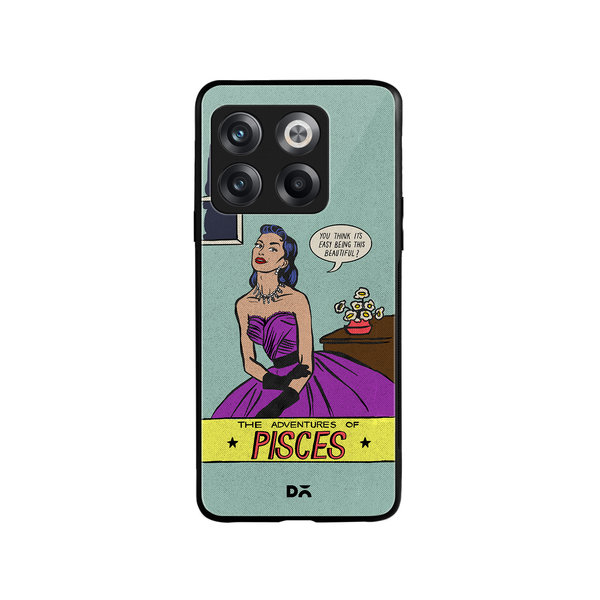 

DailyObjects Pisces Glass Case Cover For OnePlus 10T