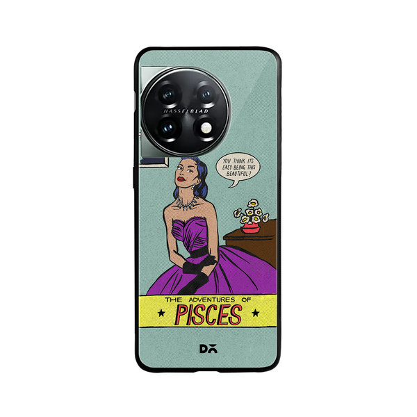 

DailyObjects Pisces Glass Case Cover For OnePlus 11 5G