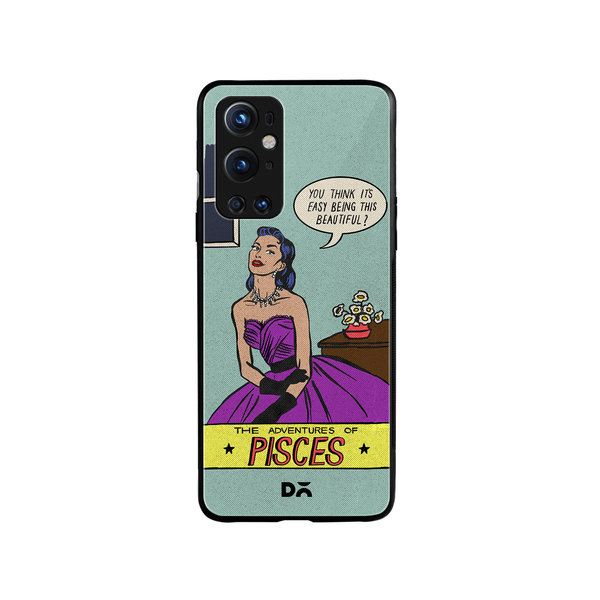 

DailyObjects Pisces Glass Case Cover For OnePlus 9 Pro
