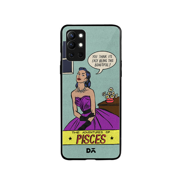 

DailyObjects Pisces Glass Case Cover For OnePlus 9R