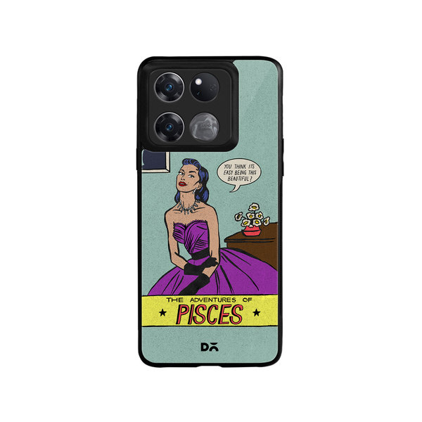 

DailyObjects Pisces Glass Case Cover For OnePlus Ace Racing