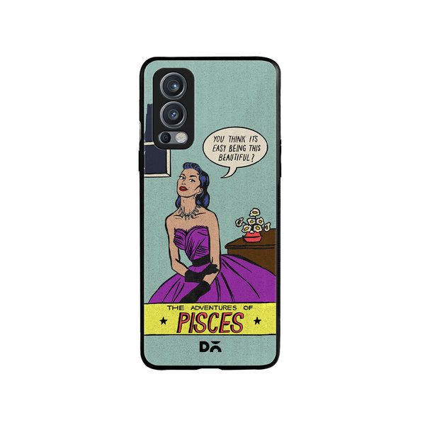 

DailyObjects Pisces Glass Case Cover For OnePlus Nord 2