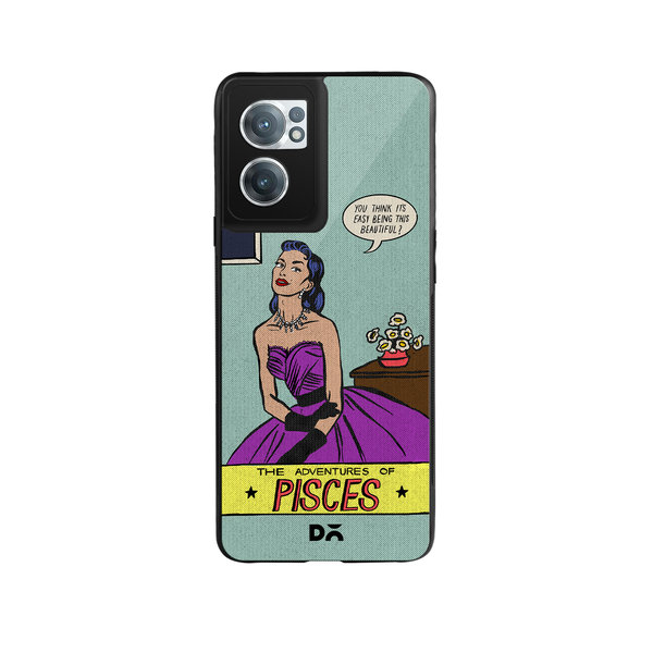 

DailyObjects Pisces Glass Case Cover For OnePlus Nord CE 2