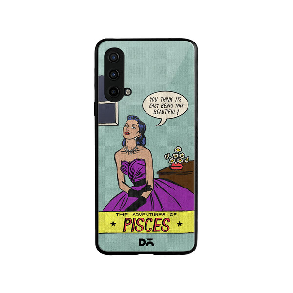 

DailyObjects Pisces Glass Case Cover For OnePlus Nord CE