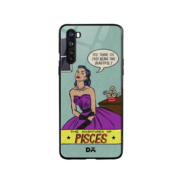 

DailyObjects Pisces Glass Case Cover For OnePlus Nord