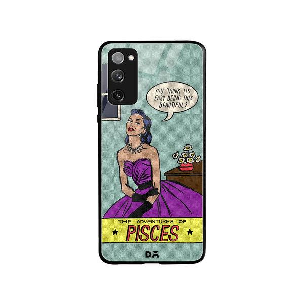 

DailyObjects Pisces Glass Case Cover For Samsung Galaxy S20 FE