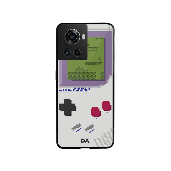

DailyObjects Pixel Boy 1990 Glass Case Cover For OnePlus 10R