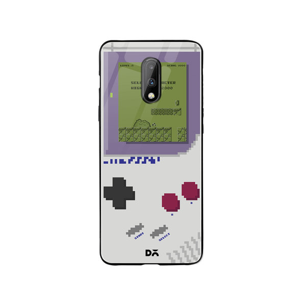 

DailyObjects Pixel Boy 1990 Glass Case Cover For OnePlus 7