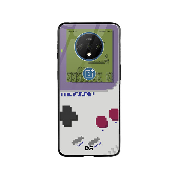 

DailyObjects Pixel Boy 1990 Glass Case Cover For OnePlus 7T