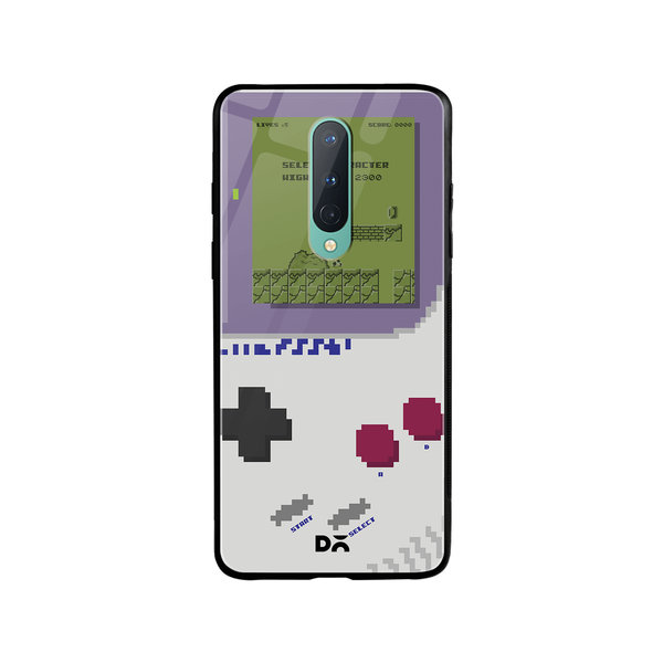 

DailyObjects Pixel Boy 1990 Glass Case Cover For OnePlus 8