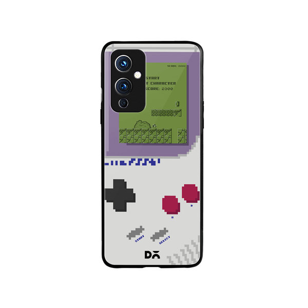 

DailyObjects Pixel Boy 1990 Glass Case Cover For OnePlus 9