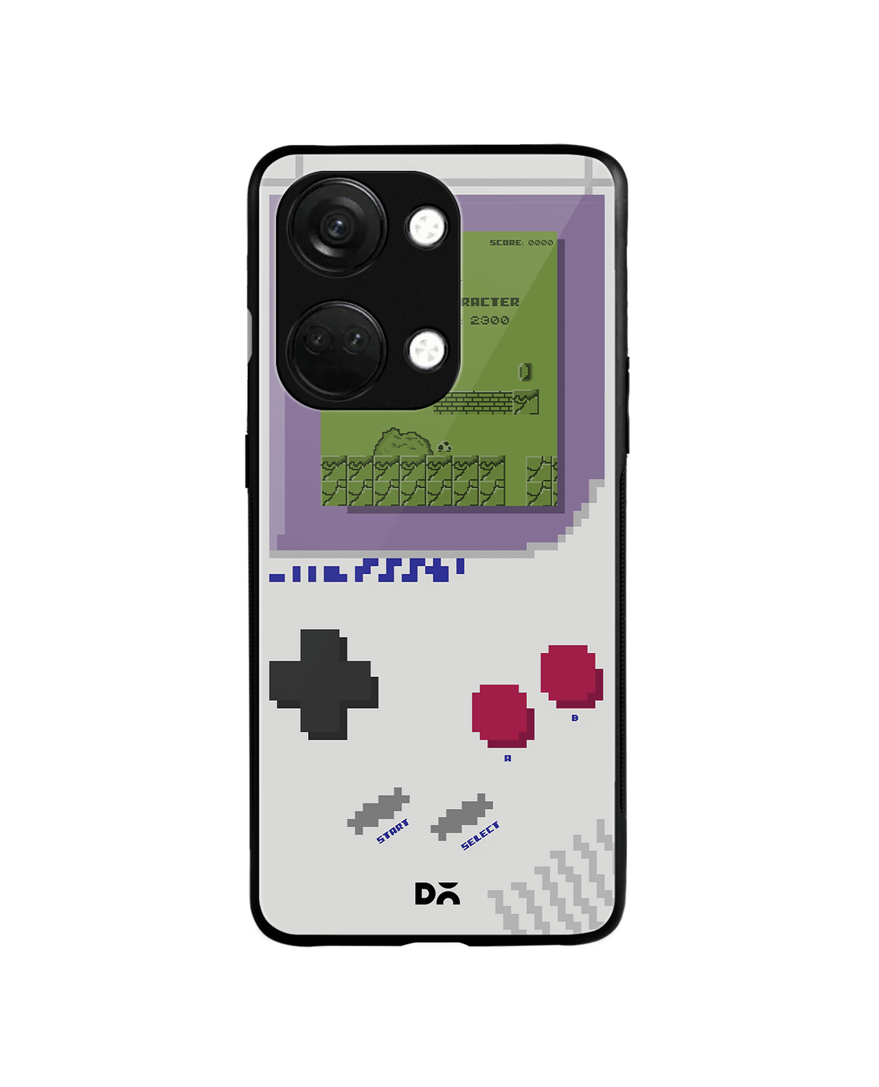 Pixel Boy 1990 Glass Case Cover For OnePlus Nord 3