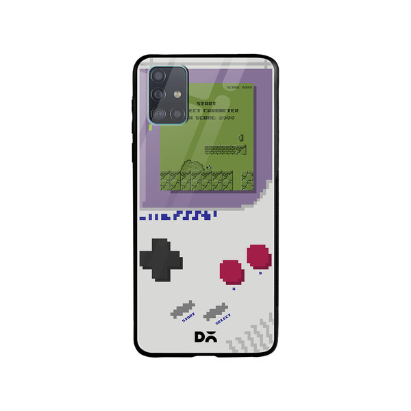 

DailyObjects Pixel Boy 1990 Glass Case Cover For Samsung Galaxy A71