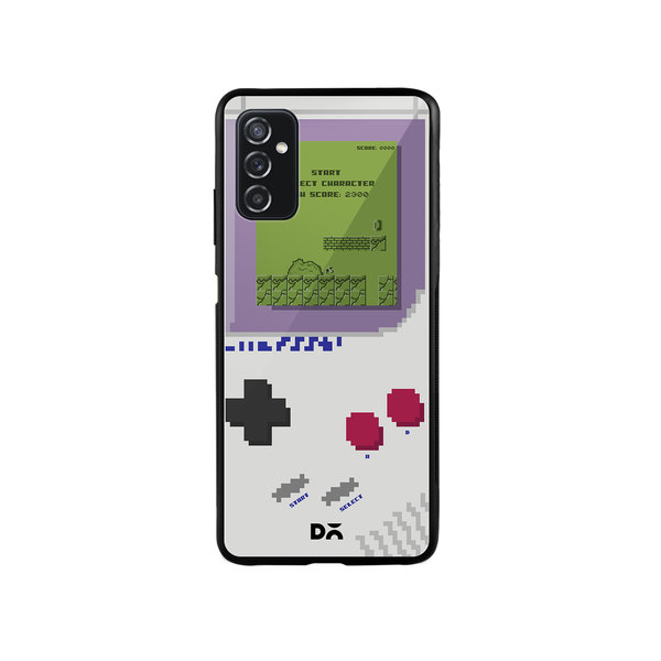 

DailyObjects Pixel Boy 1990 Glass Case Cover For Samsung Galaxy M52