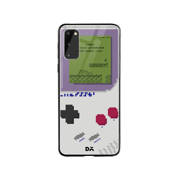 

DailyObjects Pixel Boy 1990 Glass Case Cover For Samsung Galaxy S20