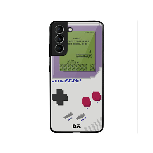 

DailyObjects Pixel Boy 1990 Glass Case Cover For Samsung Galaxy S22 Plus