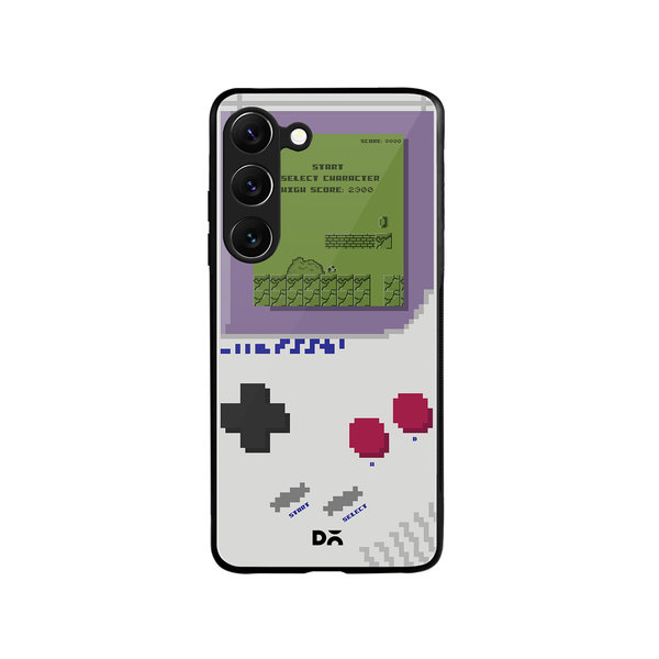 

DailyObjects Pixel Boy 1990 Glass Case Cover For Samsung Galaxy S23 Plus