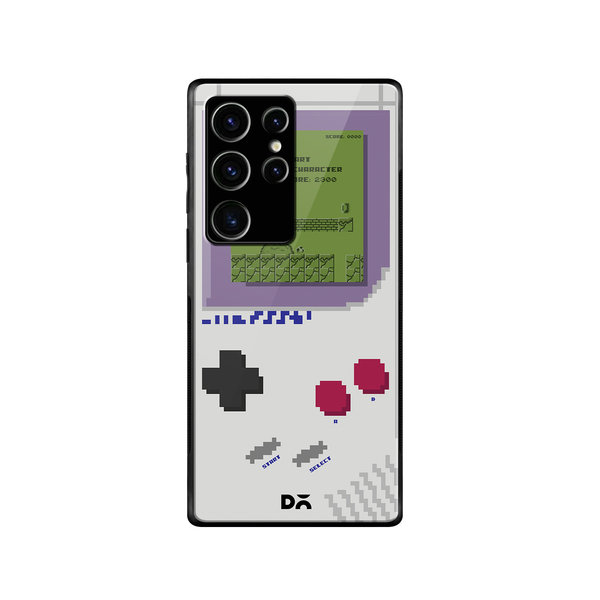 

DailyObjects Pixel Boy 1990 Glass Case Cover For Samsung Galaxy S23 Ultra