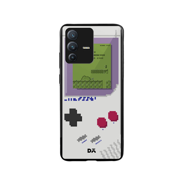 

DailyObjects Pixel Boy 1990 Glass Case Cover For Vivo V23 Pro