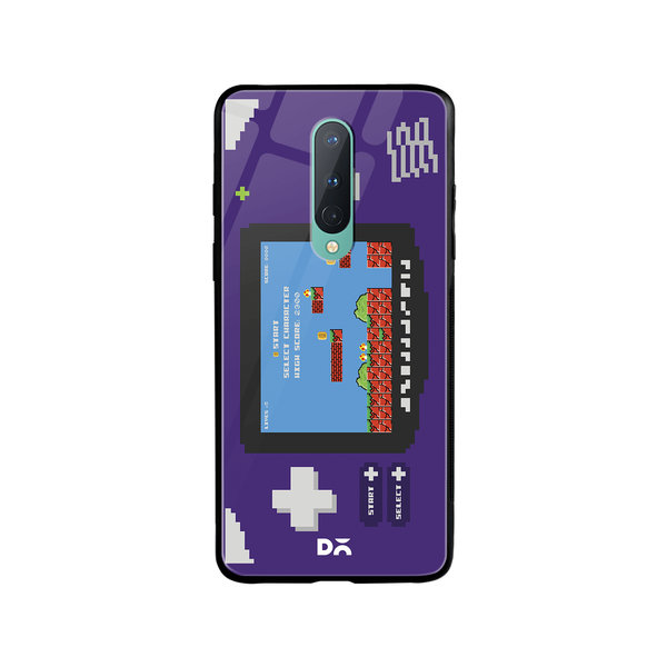 

DailyObjects Pixel Boy Advanced Glass Case Cover For OnePlus 8