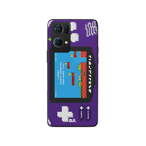 

DailyObjects Pixel Boy Advanced Glass Case Cover For Oppo Reno 7 Pro