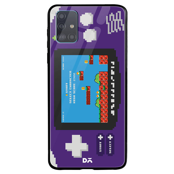 

DailyObjects Pixel Boy Advanced Glass Case Cover For Samsung Galaxy A51