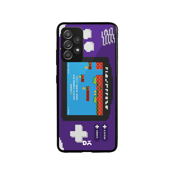 

DailyObjects Pixel Boy Advanced Glass Case Cover For Samsung Galaxy A52