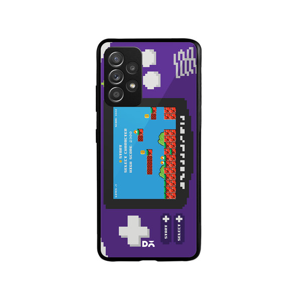 

DailyObjects Pixel Boy Advanced Glass Case Cover For Samsung Galaxy A53