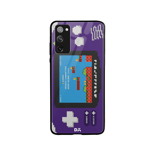 

DailyObjects Pixel Boy Advanced Glass Case Cover For Samsung Galaxy S20 FE