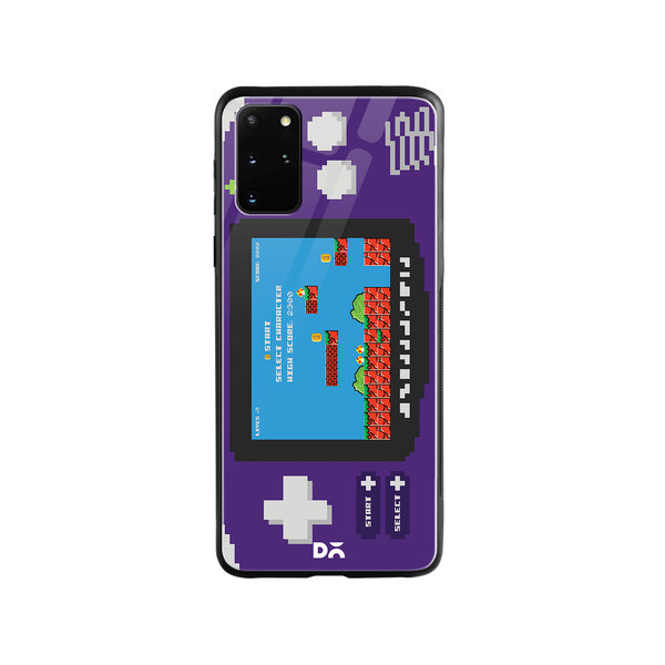 

DailyObjects Pixel Boy Advanced Glass Case Cover For Samsung Galaxy S20 Plus