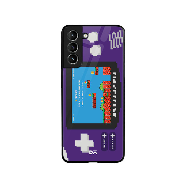 

DailyObjects Pixel Boy Advanced Glass Case Cover For Samsung Galaxy S21 FE