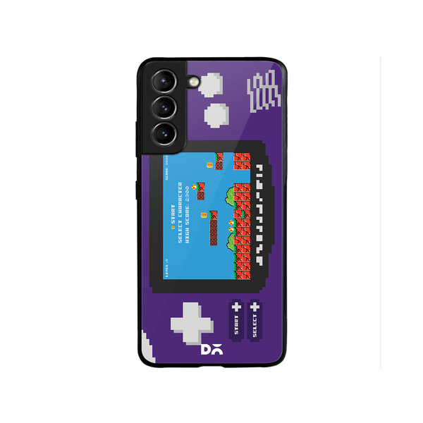 

DailyObjects Pixel Boy Advanced Glass Case Cover For Samsung Galaxy S22