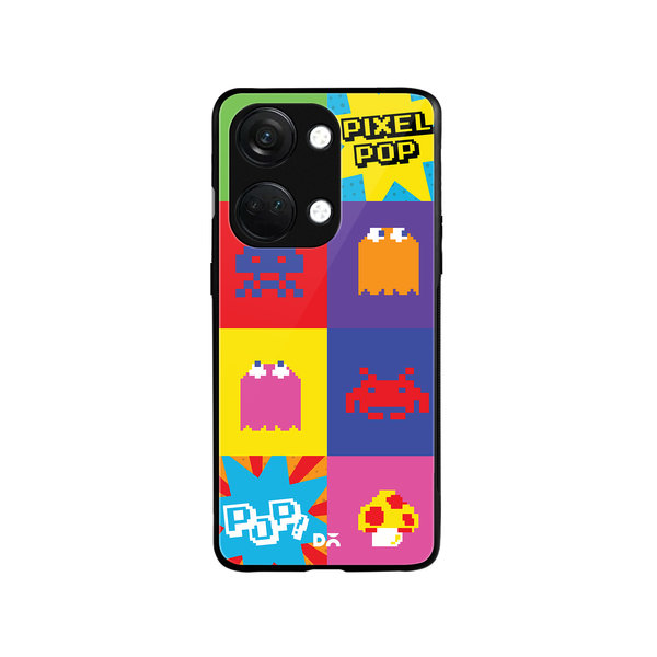 

DailyObjects Pixel Pop Glass Case Cover For OnePlus Nord 3