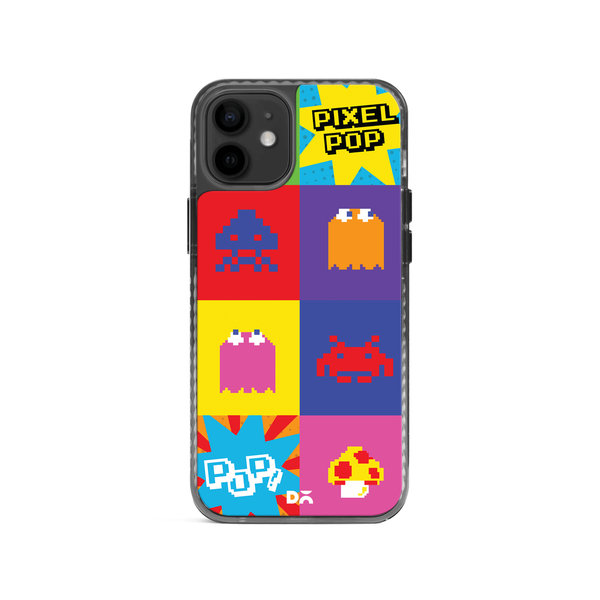 

DailyObjects Pixel Pop Stride 2.0 Case Cover For iPhone 12