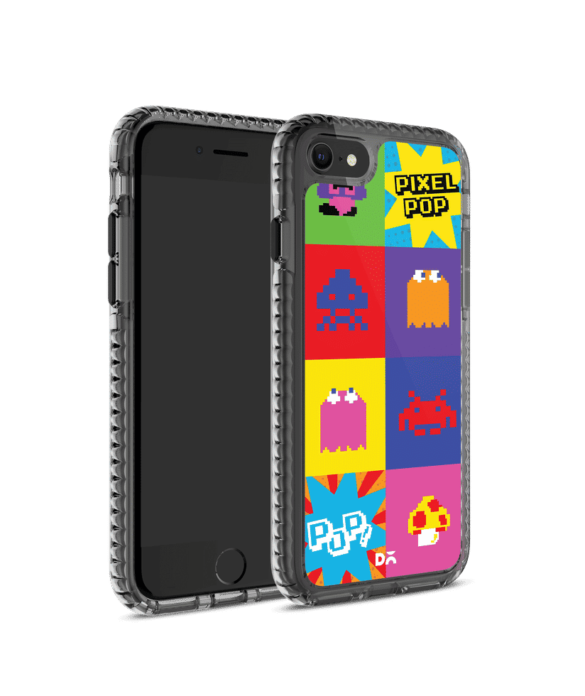DailyObjects Pixel Pop Stride 2.0 Case Cover For iPhone 8 Iphone