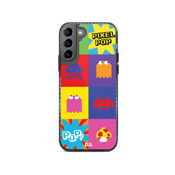 

DailyObjects Pixel Pop Stride 2.0 Case Cover For Samsung Galaxy S22