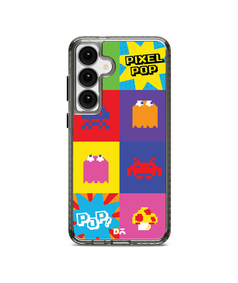Pixel Pop Stride Case Cover For Samsung Galaxy S24 Plus