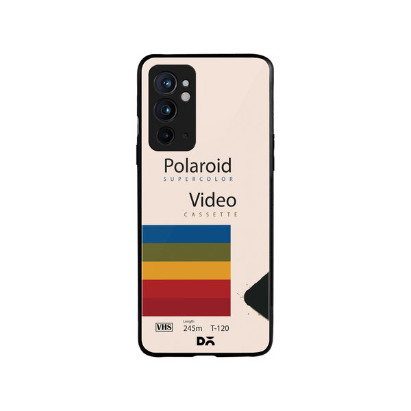 

DailyObjects Pix VHS Glass Case Cover For OnePlus 9RT