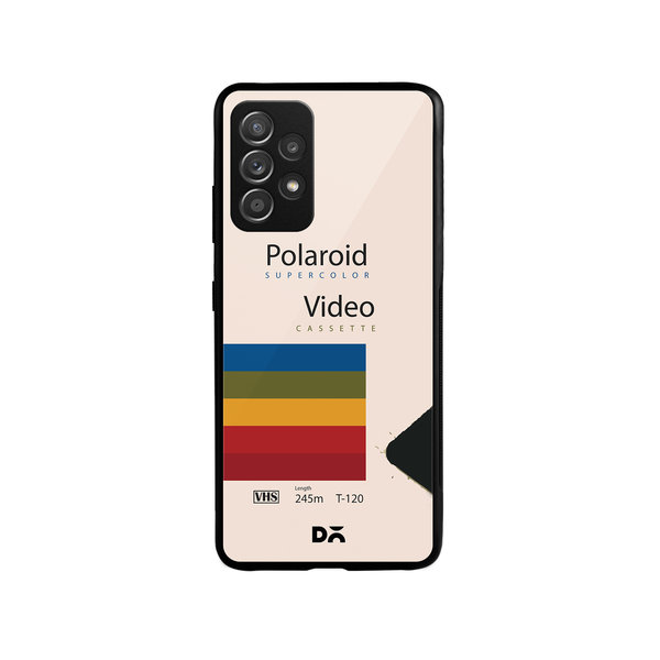 

DailyObjects Pix VHS Glass Case Cover For Samsung Galaxy A52