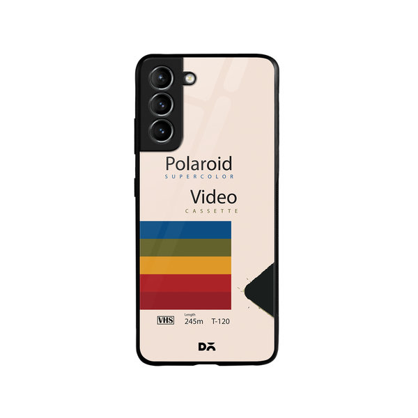 

DailyObjects Pix VHS Glass Case Cover For Samsung Galaxy S21