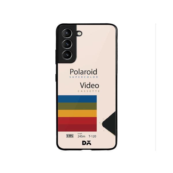 

DailyObjects Pix VHS Glass Case Cover For Samsung Galaxy S22 Plus