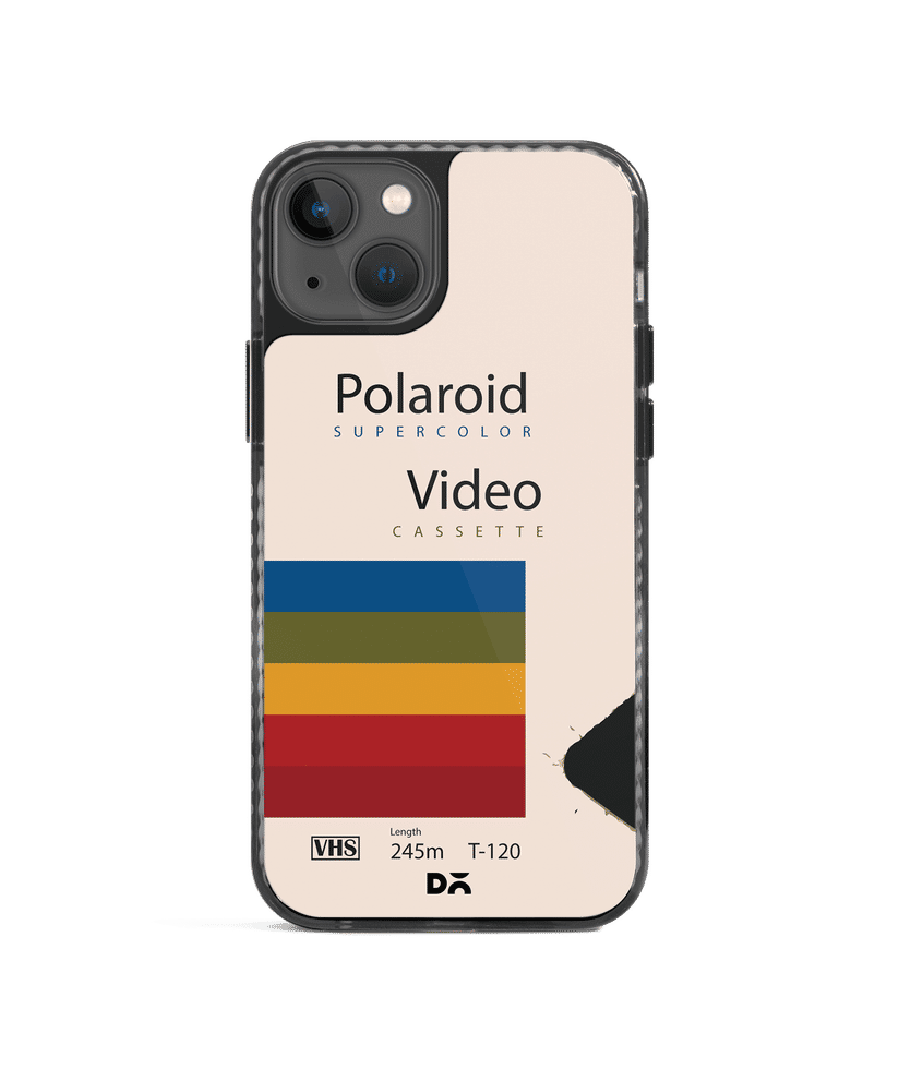 DailyObjects Polaroid VHS Stride Case Cover For iPhone 14