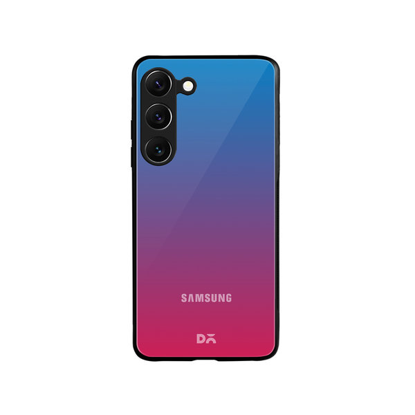 

DailyObjects Popsicle Gradient Glass Case Cover For Samsung Galaxy S23 Plus