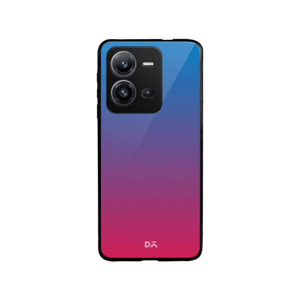 

DailyObjects Popsicle Gradient Glass Case Cover For Vivo V25