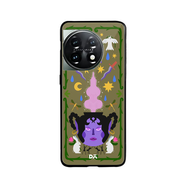 

DailyObjects Potion Witch Glass Case Cover For OnePlus 11 5G